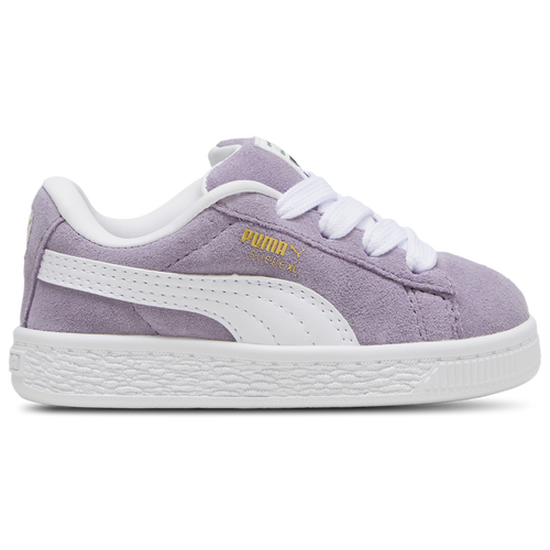 

Girls Infant PUMA PUMA Suede XL AC - Girls' Infant Shoe Purple/White Size 10.0
