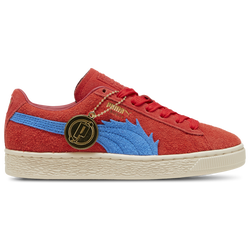 Boys' Grade School - PUMA Suede 1 Piece - Ultra Blue/All Time Red