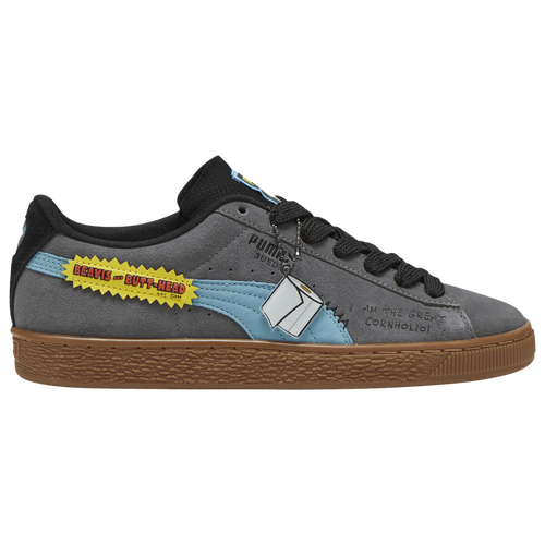 

PUMA Mens PUMA Suede Beavis & Butthead - Mens Basketball Shoes Cool Dark Grey/Astro Size 08.0