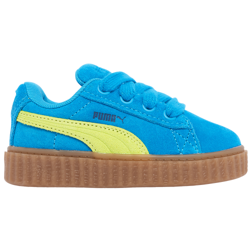 

PUMA Girls PUMA x FENTY Creeper Phatty - Girls' Toddler Basketball Shoes Gum/Lime Pow/Speed Blue Size 10.0