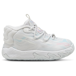 Boys' Toddler - PUMA MB.03 Iridescent - Puma White/Pink Delight