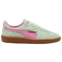 Girls' Grade School - PUMA Palermo - Green/Pink/Brown