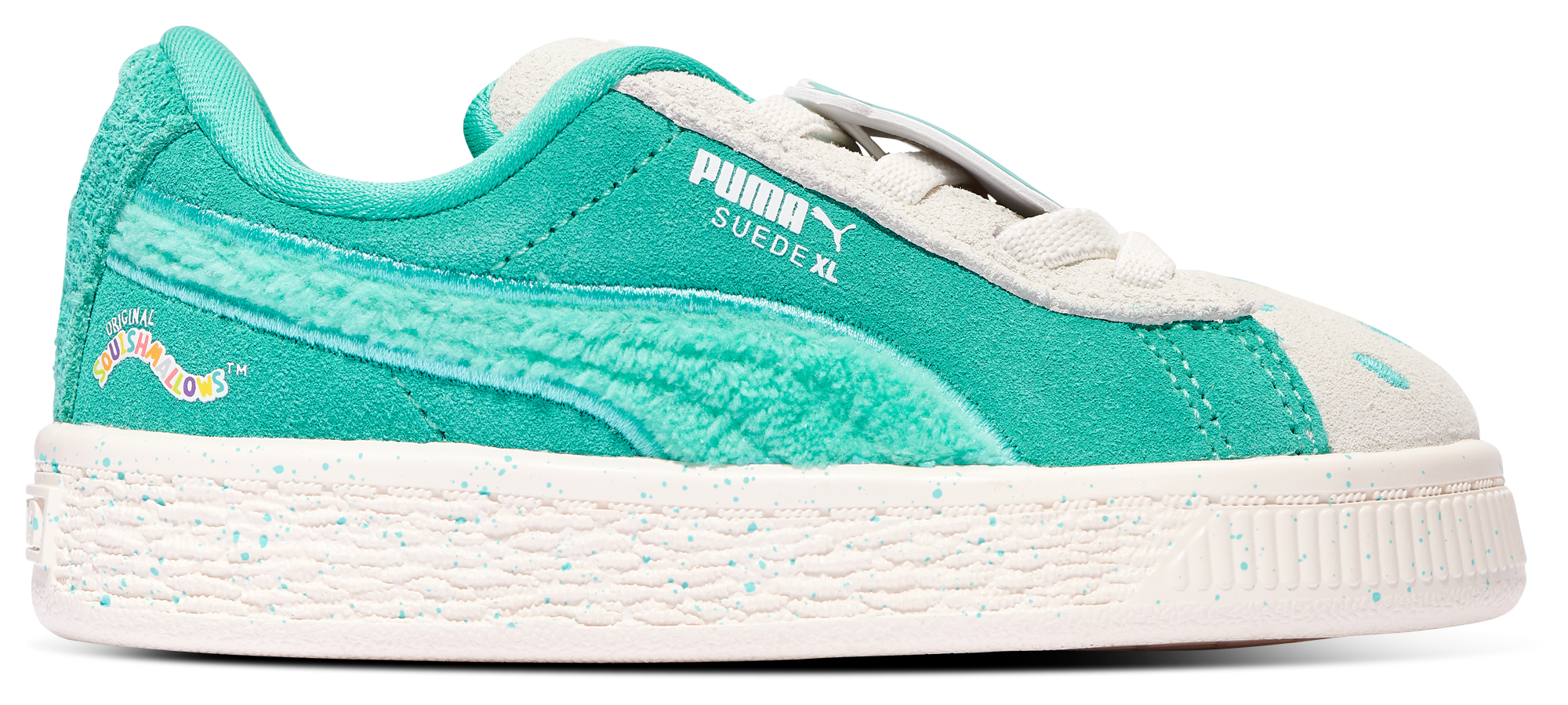 Puma suede mint green online