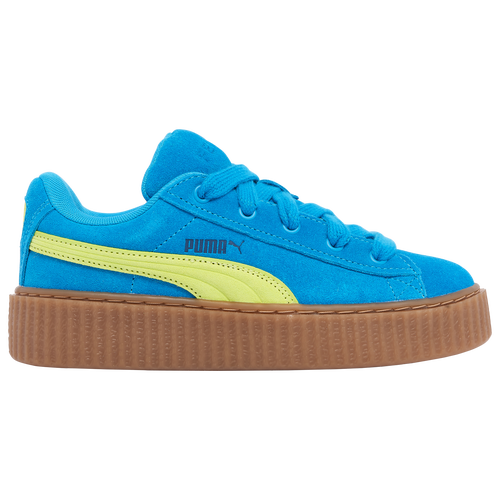 

PUMA Girls PUMA x FENTY Creeper Phatty - Girls' Grade School Basketball Shoes Speed Blue/Lime Pow/Gum Size 04.5