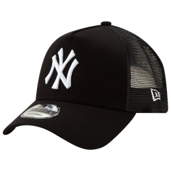 Men's - New Era Yankees 9Forty Trucker Cap  - Black/White