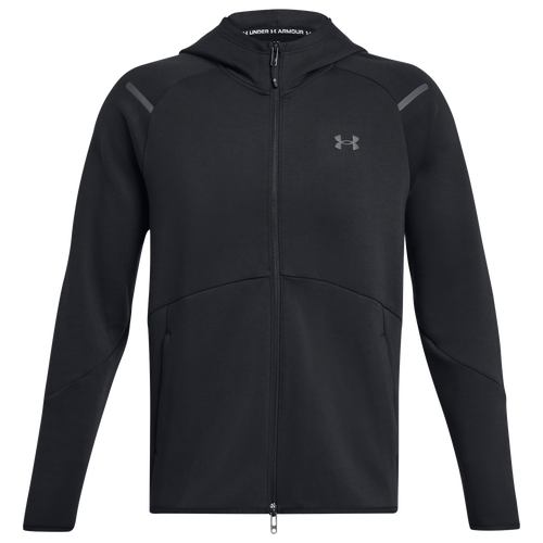 

Under Armour Mens Under Armour Unstoppable Fleece Full-Zip Hoodie - Mens Black/Black Size S