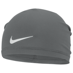 Adult - Nike Dri-FIT Peak Uncuffed Beanie - Smoke Grey/Silver