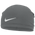 Nike Dri-FIT Peak Uncuffed Beanie - Adult Smoke Grey/Silver