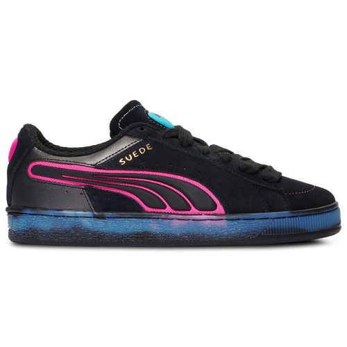 

PUMA Boys PUMA Northern Lights - Boys' Grade School Basketball Shoes Pink/Black/Blue Size 6.5