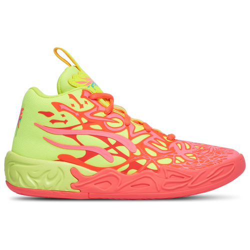 

PUMA Boys Lamelo Ball PUMA x Lamelo Ball MB.04 1Love - Boys' Preschool Basketball Shoes Pink Alert/Yellow Alert Size 3.0