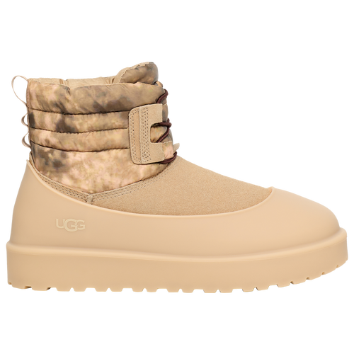 Shop Ugg Mens  Classic Mini Lace Weather In Beige/grey