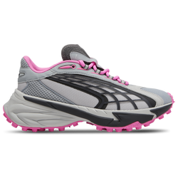 Women's - PUMA Spirex Sporty  - Cool Mid Gray/Cool Dark Gray/Poison Pink