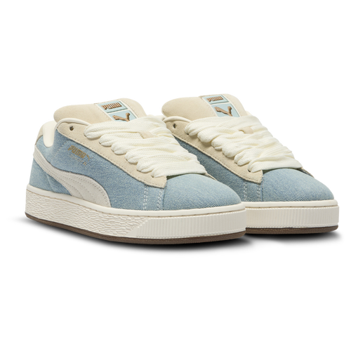 

PUMA Suede XL - Womens White/Blue Horizon Size 10.0