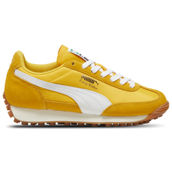 Girls' Grade School - PUMA Easy Rider Vintage - White/Orange