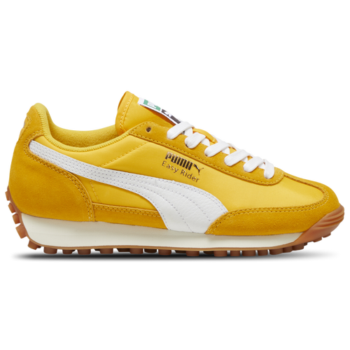 

Girls PUMA PUMA Easy Rider Vintage - Girls' Grade School Running Shoe Orange/White Size 04.0