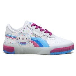 Girls' Preschool - PUMA Cali Gabby's Dollhouse - Puma White/Magenta Gleam/Silver Mist
