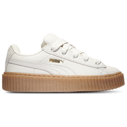 Girls' Grade School - PUMA Fenty Creeper Phatty - Tan/Gold/White