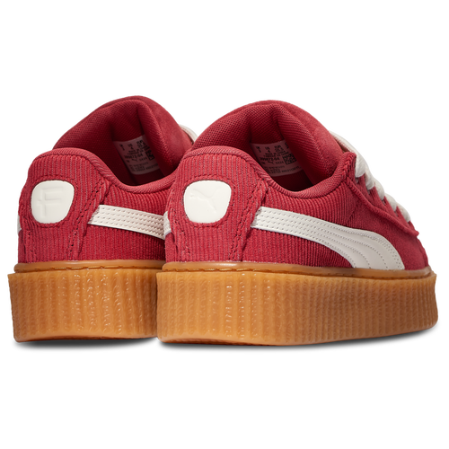 Red puma suede platform on sale