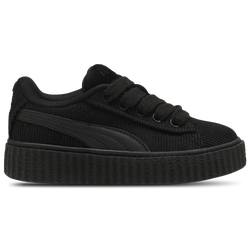 Girls' Preschool - PUMA Creeper Phatty Corduroy - Black/Gold