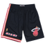 Mitchell & Ness Heat Swingman Shorts - Men's Black