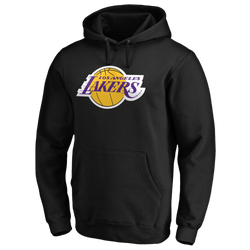 Men's - Fanatics Lakers NUT Primary Logo Pullover Hoodie - Black