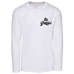 Men's - Gratitude Chicago Stay Gr8ful Longsleeve T-Shirt - Beige/Multi
