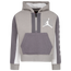 Jordan Jumpman AJ11 Boxy Pullover - Girls' Preschool Grey/White