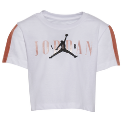 Girls' Preschool - Jordan T-Shirt - White/Pink