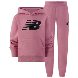 Boys' Preschool - New Balance Fleece Set - Taffy/Black