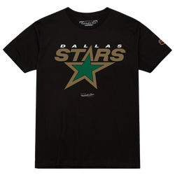 Men's - Mitchell & Ness Stars Vintage Logo T-Shirt - Black