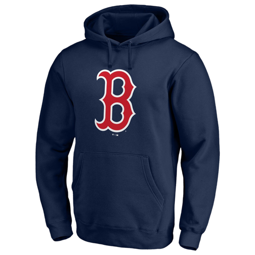 

Fanatics Mens Fanatics Red Sox Official Logo Pullover Hoodie - Mens Navy Size S