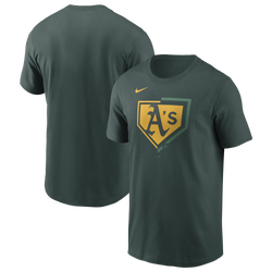 Men's - Nike Oakland Athletics Icon T-Shirt - Pro Green