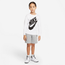 Nike Tech Shorts - Boys' Preschool Dark Grey Heather/White