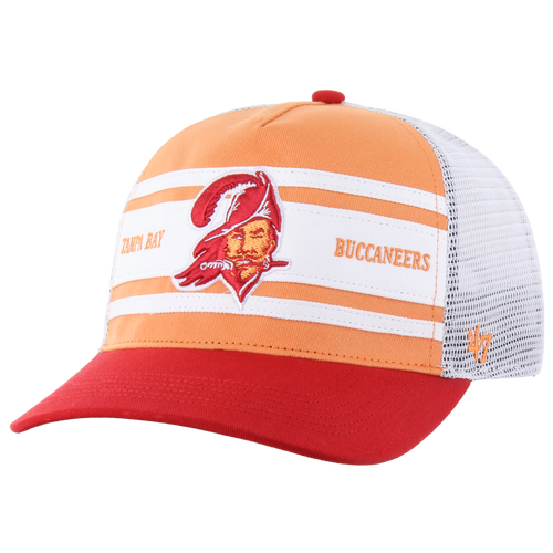 MENS - 47 Brand Buccaneers Historic Double Header Hitch RF Cap - Mango/Multi