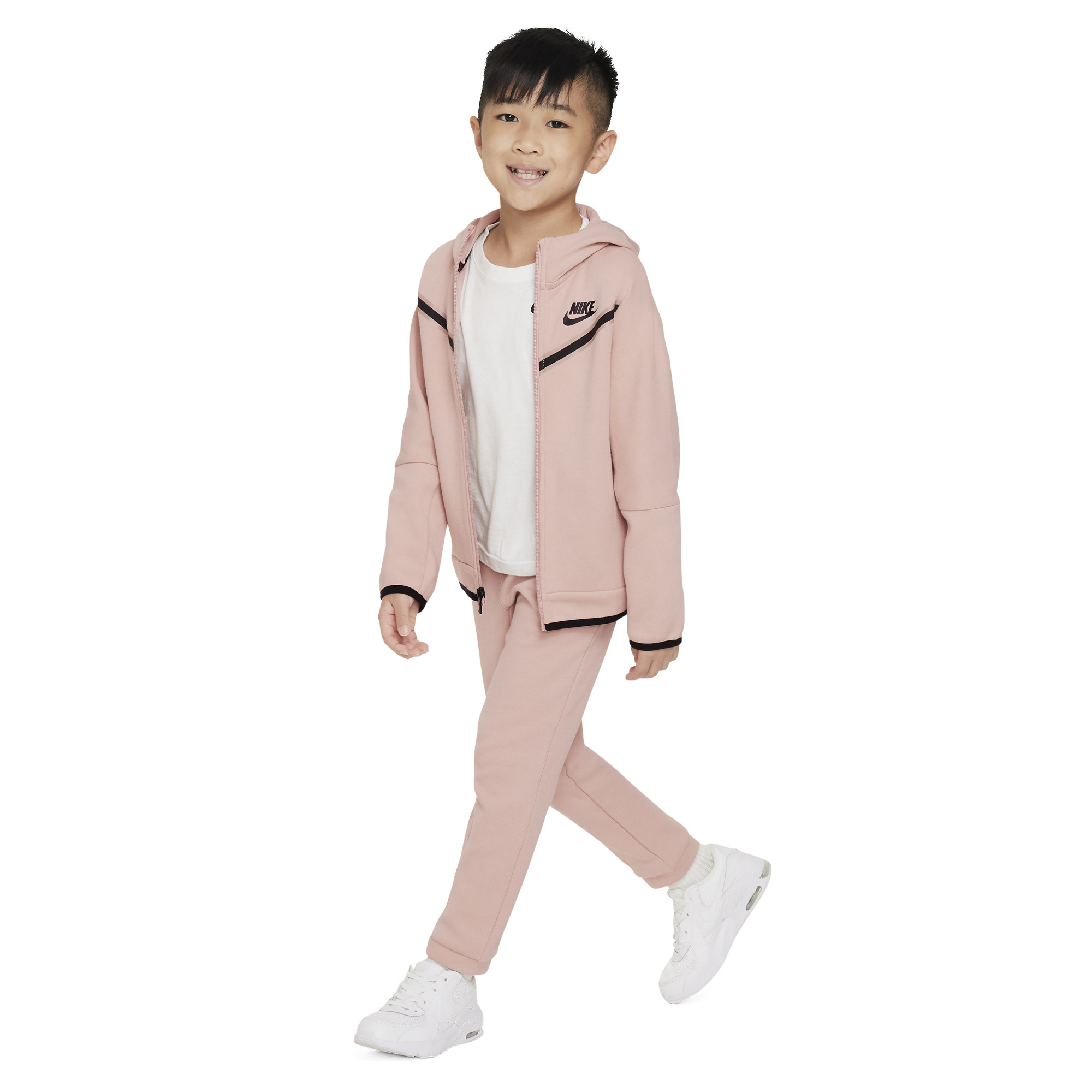 Nike NSW LOGO TRACKSUIT SET Pink - pink