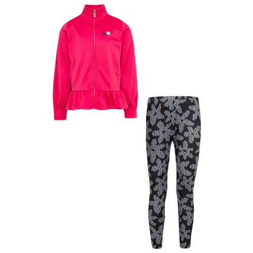 

Girls Preschool Nike Nike Sport Daisy Tricot Set - Girls' Preschool Black Size 6X