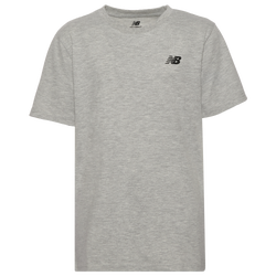 Boys' Grade School - New Balance Stacked Shoe Graphic T-Shirt - Grey Heather