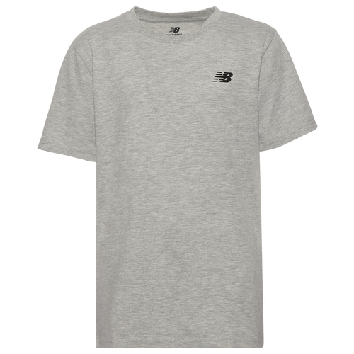 

Boys New Balance New Balance Stacked Shoe Graphic T-Shirt - Boys' Grade School Grey Heather Size L