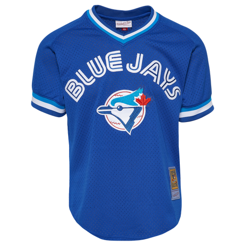 

Mitchell & Ness Mens Toronto Blue Jays Mitchell & Ness Blue Jays BP Pullover Jersey - Mens Royal Size S