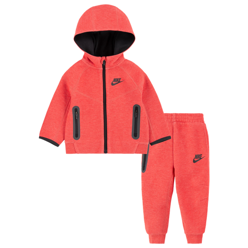 Nike Boys Infant   Nkn Tech Fleece Set In Light University/black