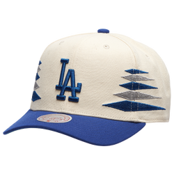 Adult - Mitchell & Ness Dodgers Diamond Pro Pinch Cap - Blue/White