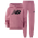 New Balance Fleece Set - Boys' Infant Pink Taffy/White