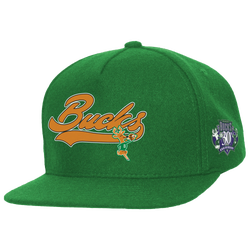 Adult - Mitchell & Ness Bucks Oversweep Snap Cap - Green