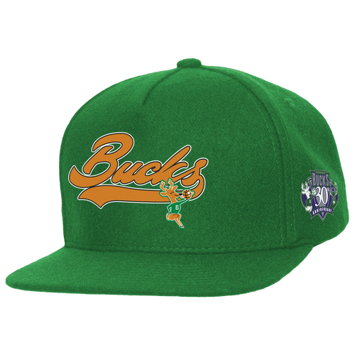 Mitchell & Ness Milwaukee Bucks  Bucks Oversweep Snap Cap