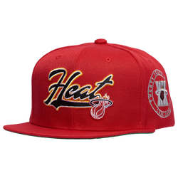 Adult - Mitchell & Ness Heat Oversweep Snap Cap - Red