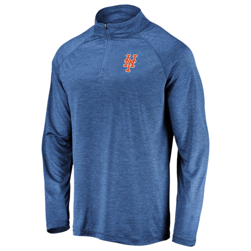 

Fanatics Mens New York Mets Fanatics Mets Iconic Primary Logo 1/4 Zip Pullover - Mens Navy Size L