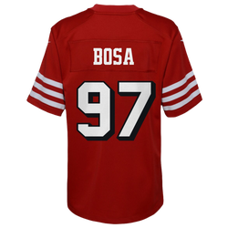 Boys' Grade School - Nike 49ers Game Jersey - Scarlet