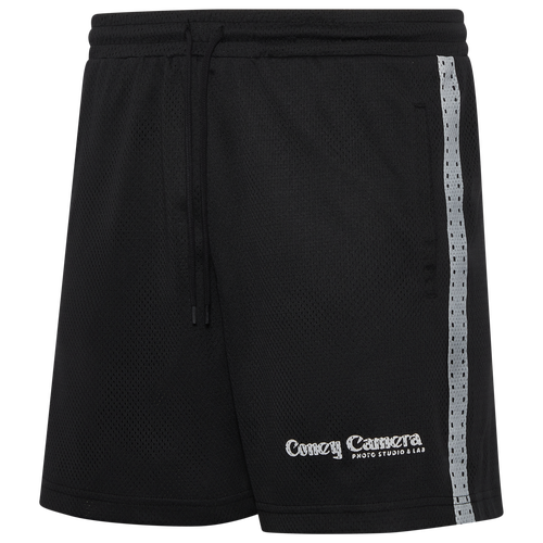 

Coney Island Picnic Mens Coney Island Picnic Camera 5.5" Mesh Shorts - Mens Black/Black Size S