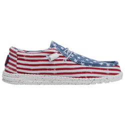 Men's - HEYDUDE Wally - Red/White/Blue