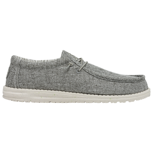 

HEYDUDE Mens HEYDUDE Wally Eco Linen - Mens Shoes Grey/Grey Size 10.0
